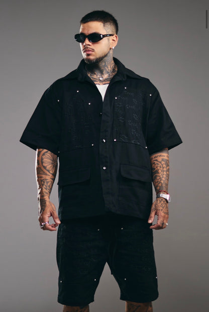 CONJUNTO OVER Diferente Black