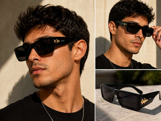 Óculos de Sol Ciber Black Gold