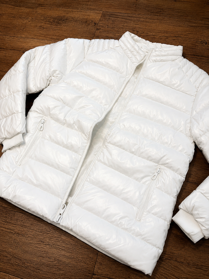 Jaqueta Tech Puffer Premium Metalizada