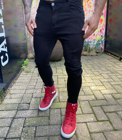 Calça Jeans Black Destroyer