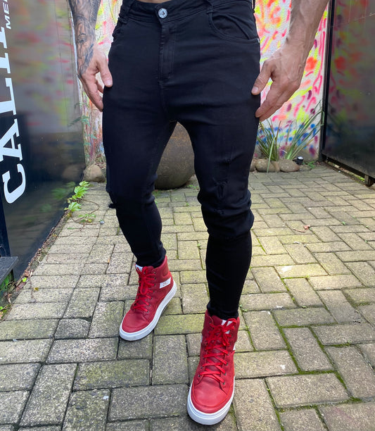 Calça Jeans Black Destroyer