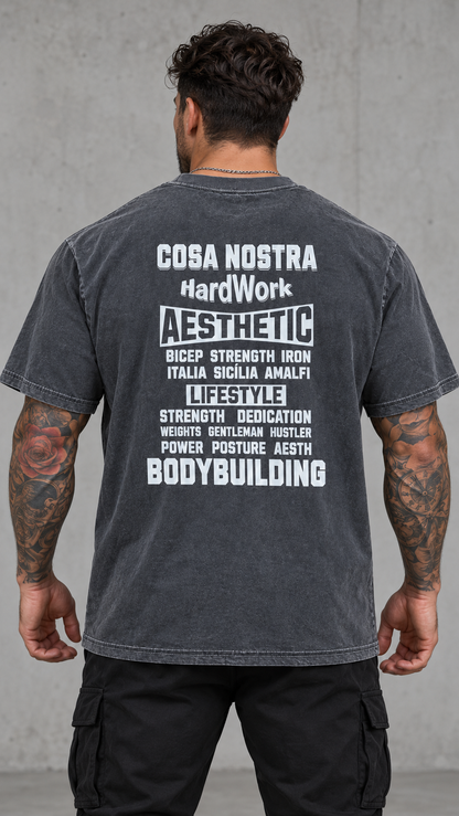 Camiseta Cosa Nostra Marmorizada