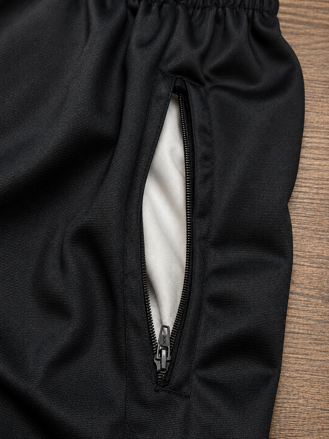 Short Ziper Black