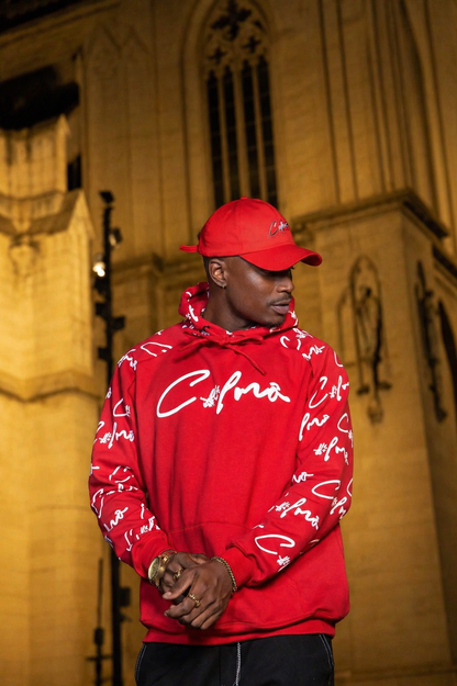 Moletom Canguru Calmo Oversized Red