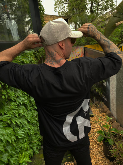 Camiseta Oversized Cosa Nostra Black
