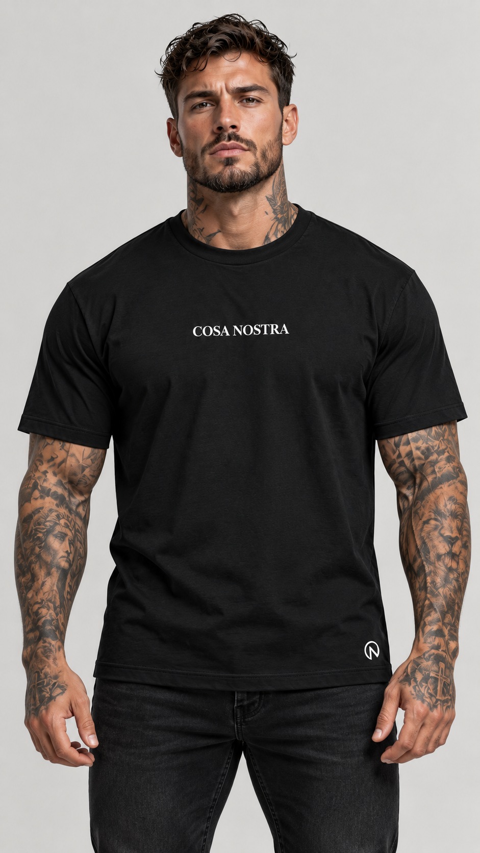 Camiseta Oversized Cosa Nostra Hard Work