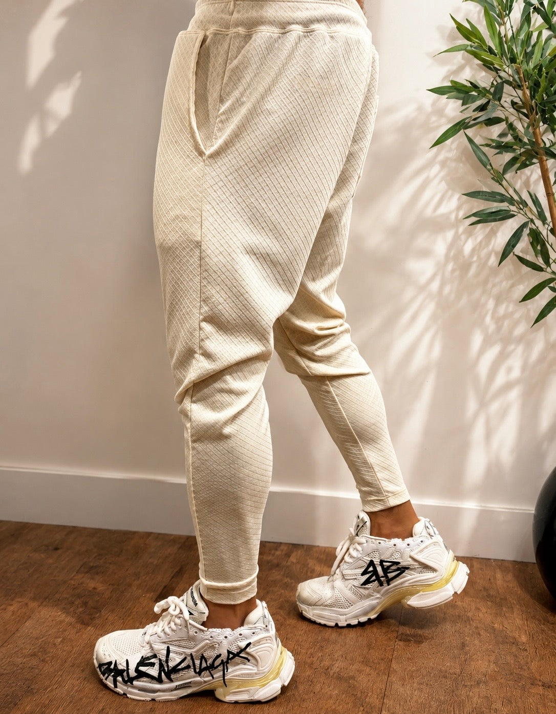 Calça Mahe Skinny Off White
