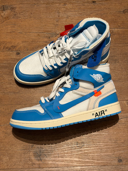 Tênis Nike Air Jordan Off-White x Air Jordan 1 High UNC