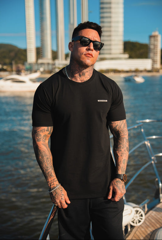 Camiseta Mahe Marbel Black