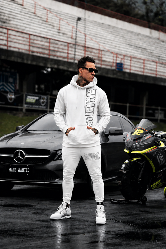 Conjunto Moletom Mahe White