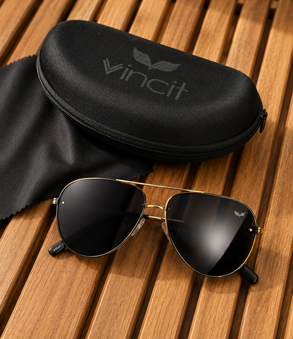 Óculos de Sol Vinct Aviator Premium