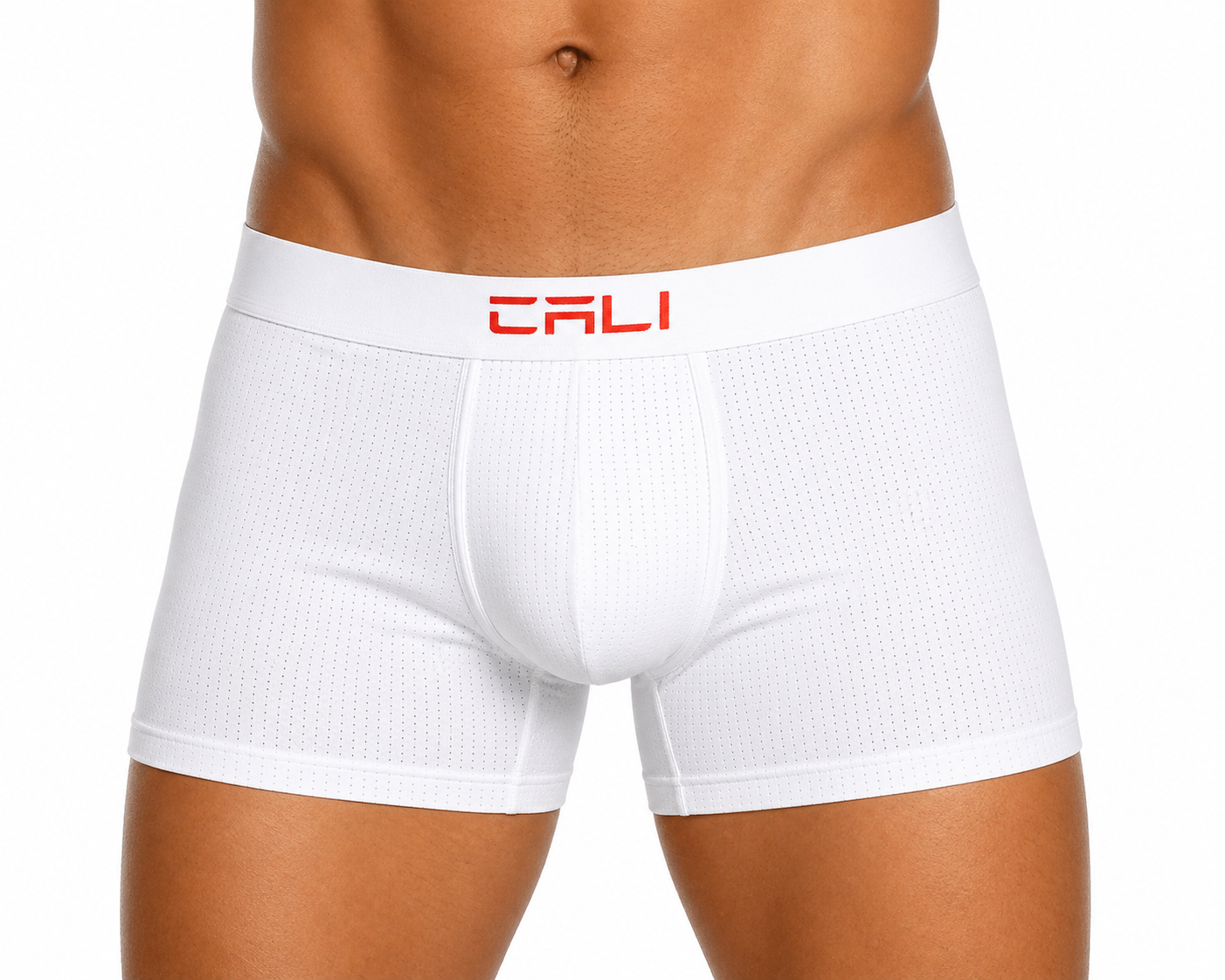 Cueca Cali Branca Vermelha