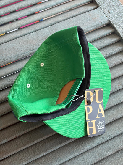 Boné Dupah Aba reta Green Snapback
