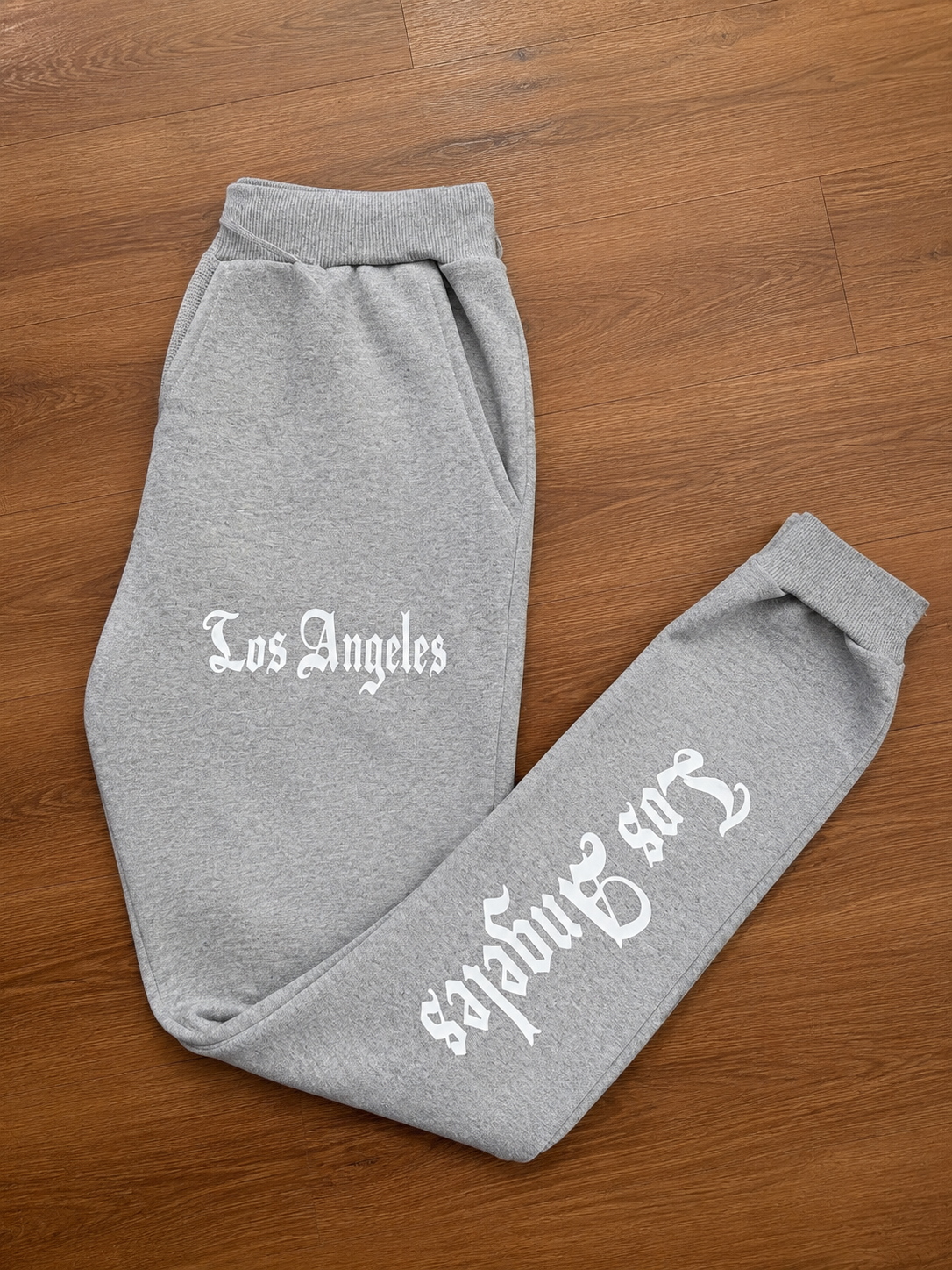 Calça Moletom Jogger LA Grey