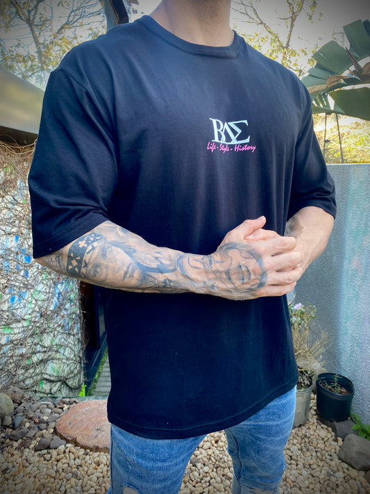 Camiseta Oversized Lifebae Black