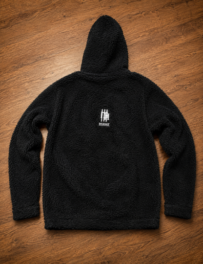 Moletom Canguru Mahe Sherpa Black