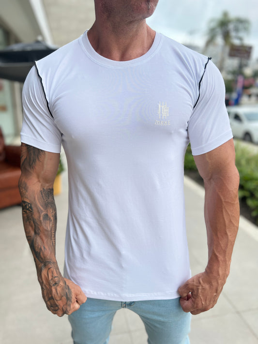 Camiseta Mahe White Slim