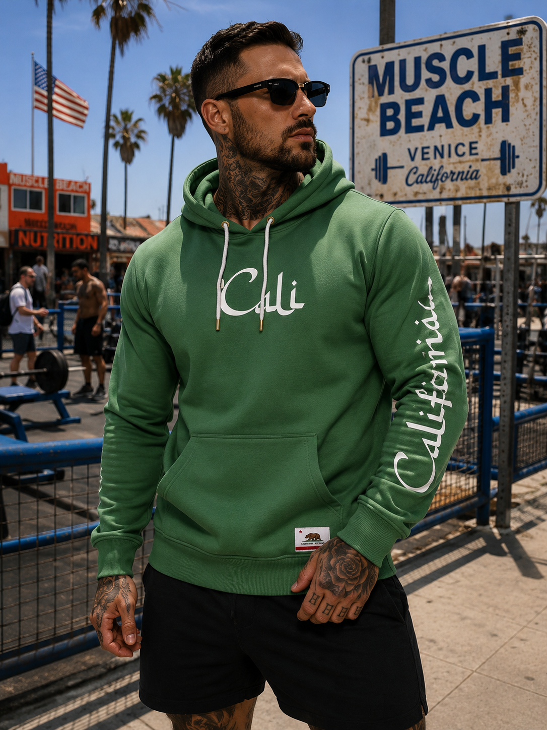 Moletom Cali Green Árabe California