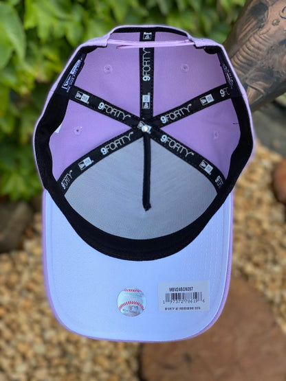 New Era NY New Lilac and White Cap 