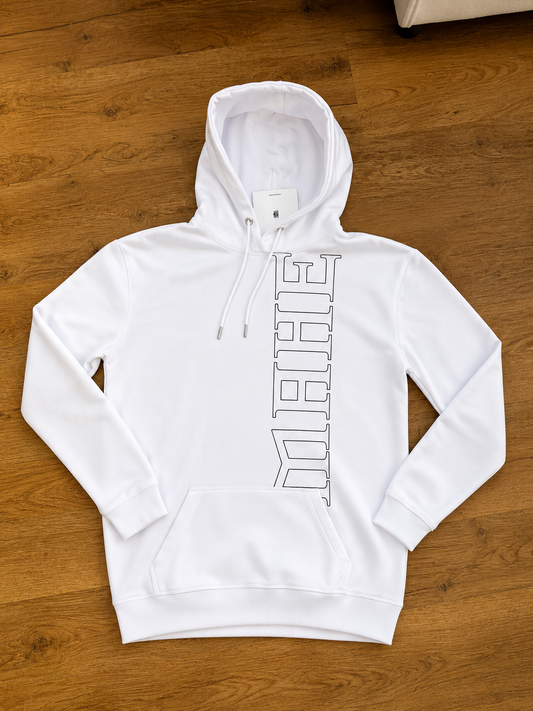 Moletom Canguru Mahe White Logo