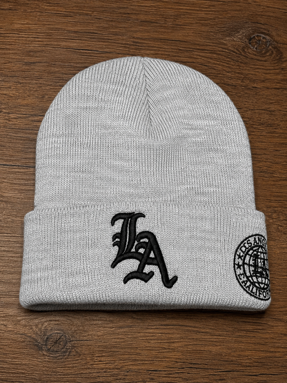 Gorro LA Grey Bordado Importado