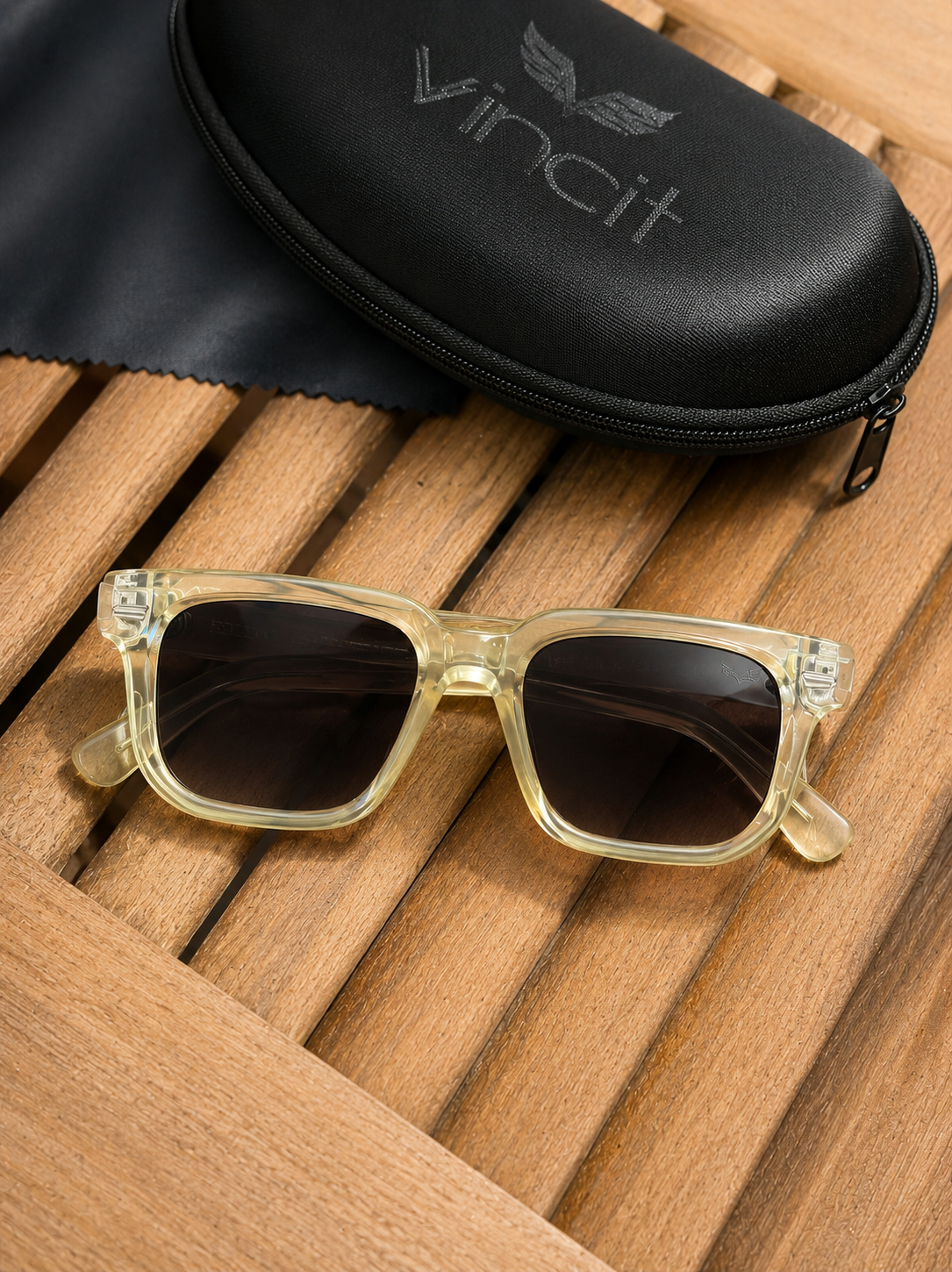 Óculos de Sol Vincit Off White