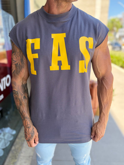 Regata Ghost FAS Grey/Yellow Machão