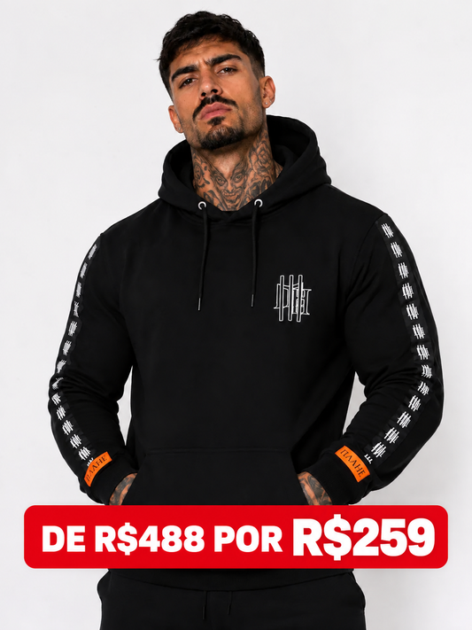 Moletom Canguru Mahe Harlem Black