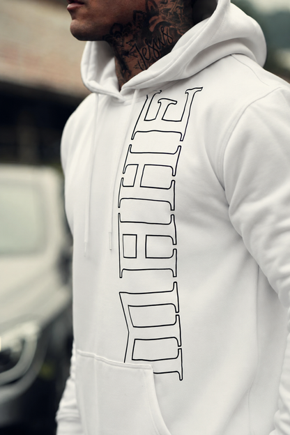 Moletom Canguru Mahe White Logo