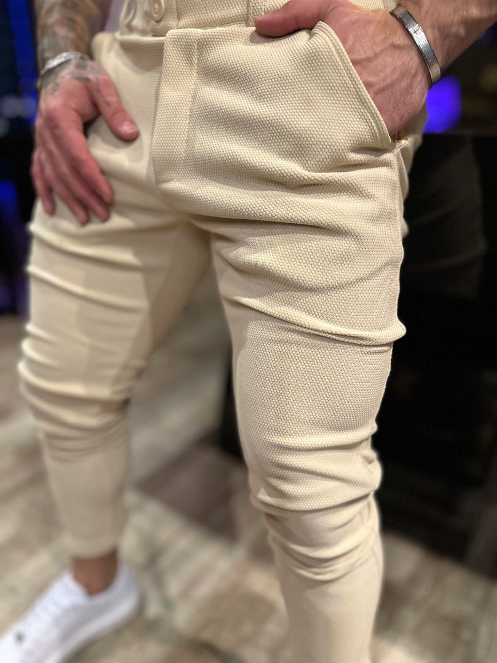 Calça Alfaiataria Premium Bege