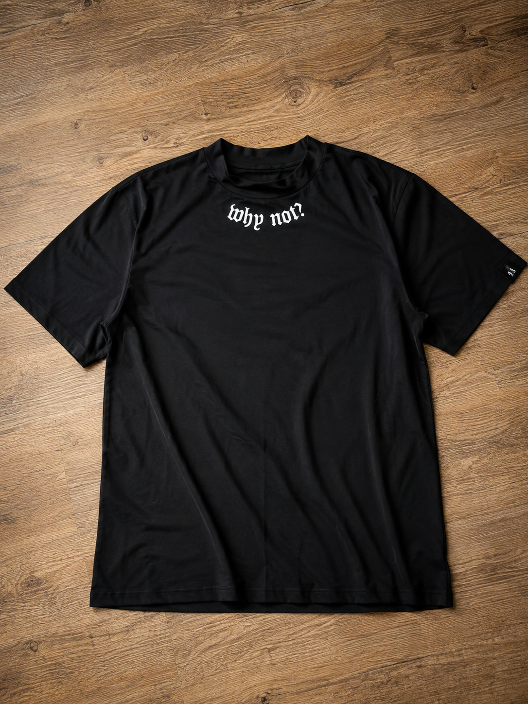 Camiseta Oversized Why Not Black