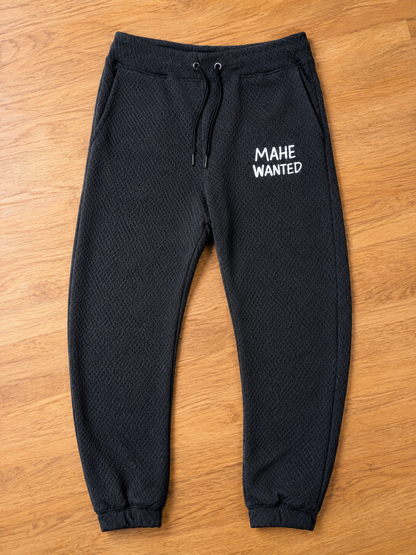 Calça Mahe Over Texturized Black