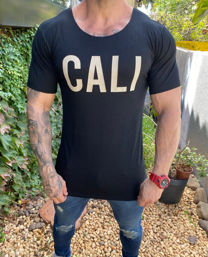 Camiseta Cali Canelada Black Off
