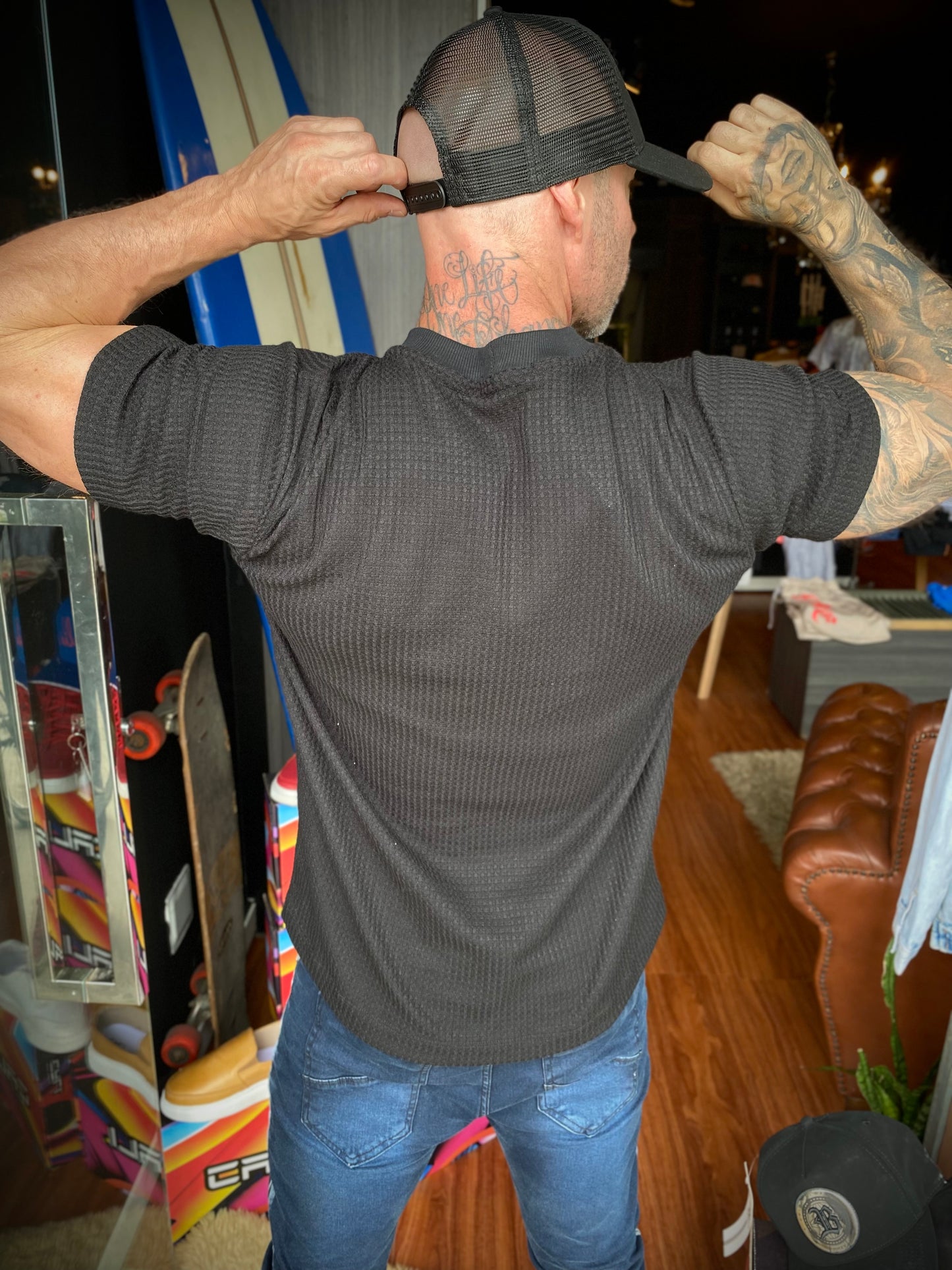 Camiseta Celebrate Black Tricot