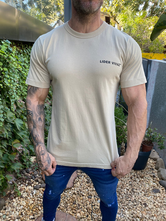 Camiseta Lider Vivaz Essentials Bege