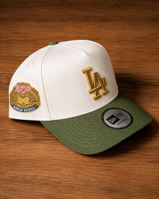 Boné New Era LA Eframe Gold Green
