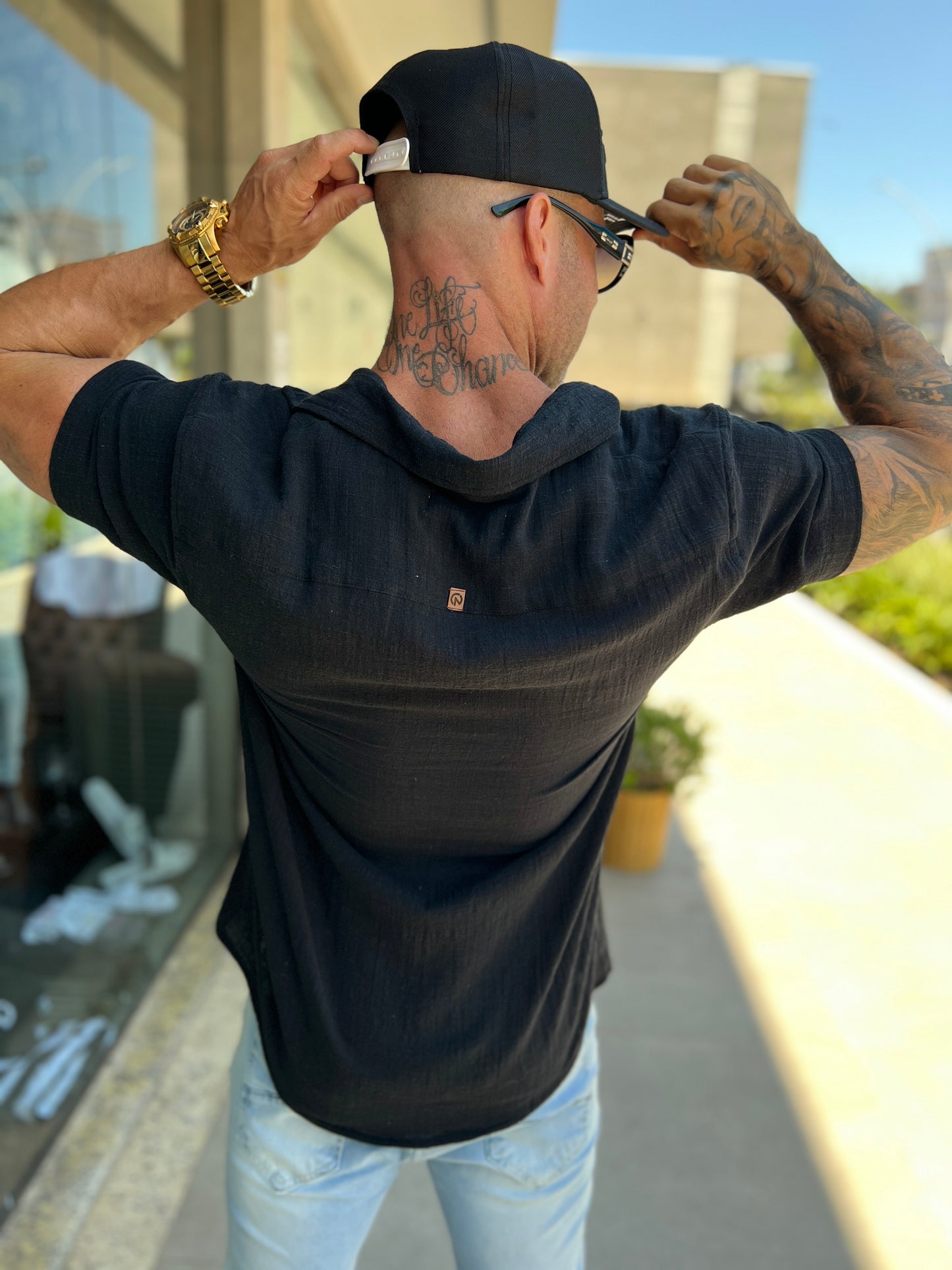 Camisa Rústica Black