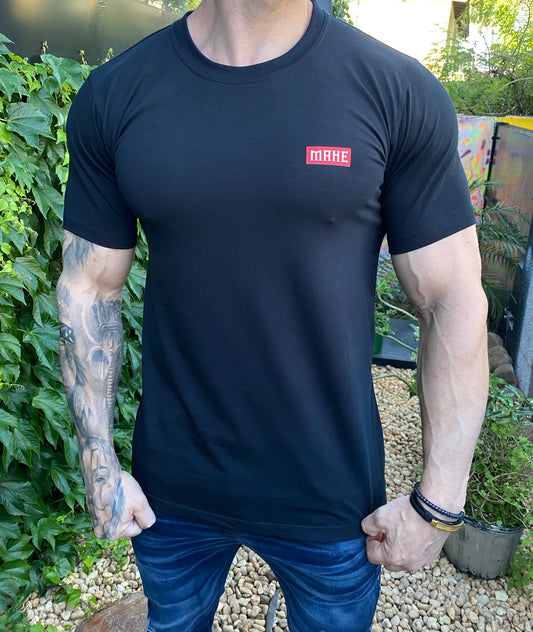 Camiseta Mahe Black Red Sensor