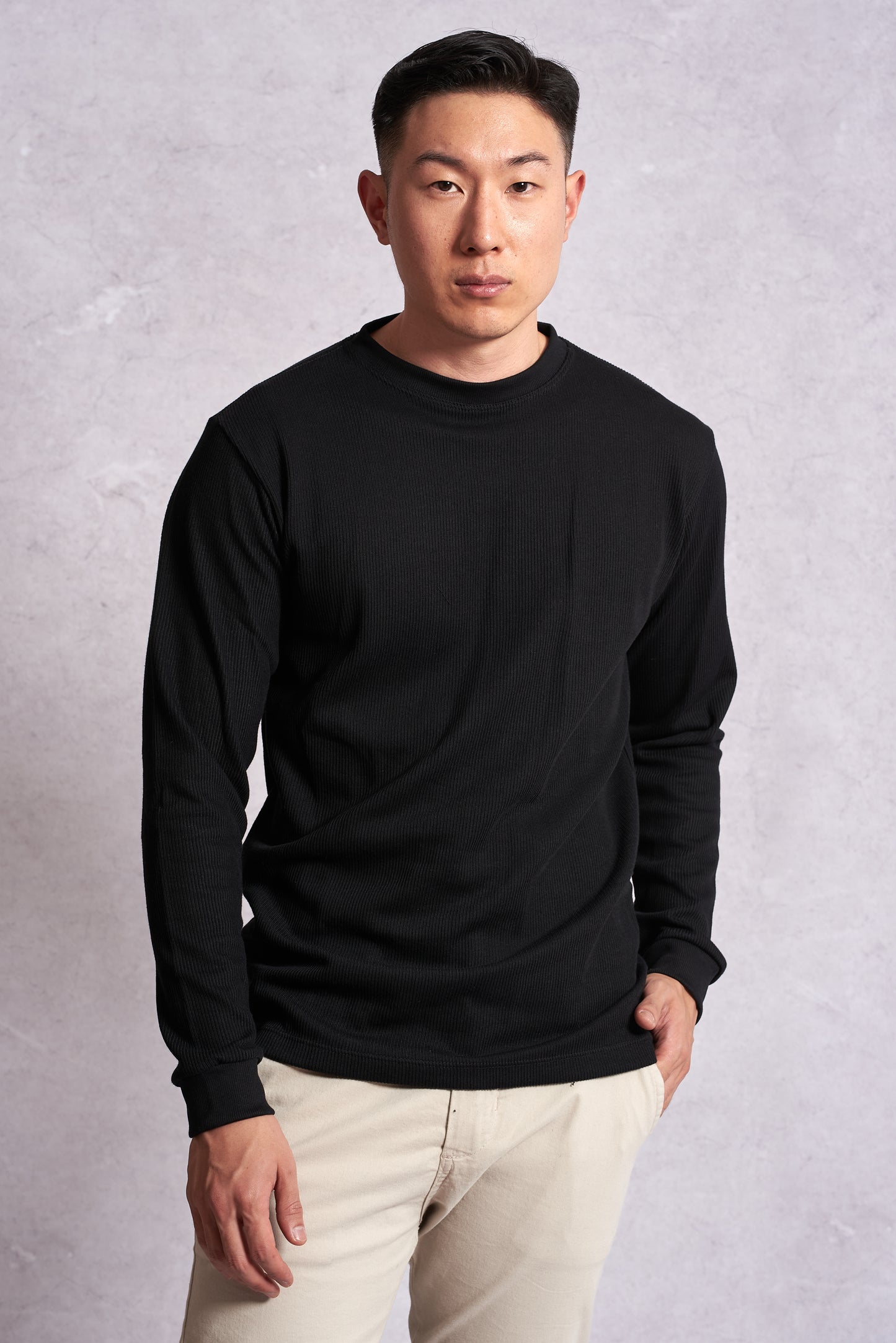Blusa Canelada Black