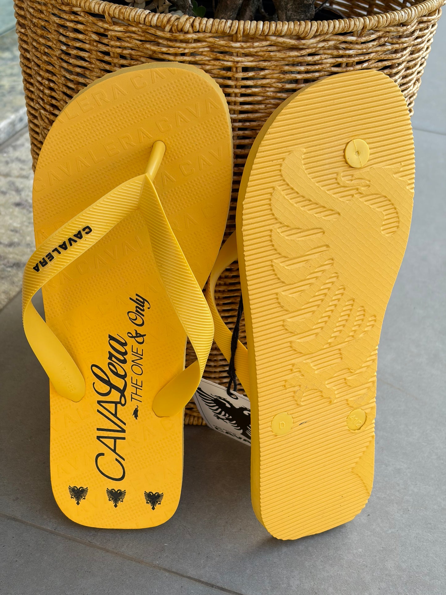 Chinelo Cavalera Yellow