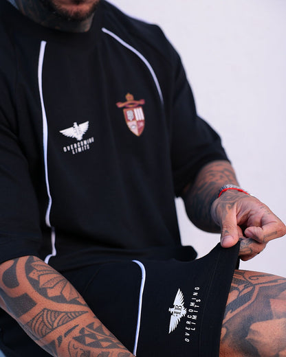 CONJUNTO OVER VIVO BRASÃO PRETO