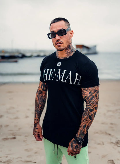 Camiseta Mahe Black White