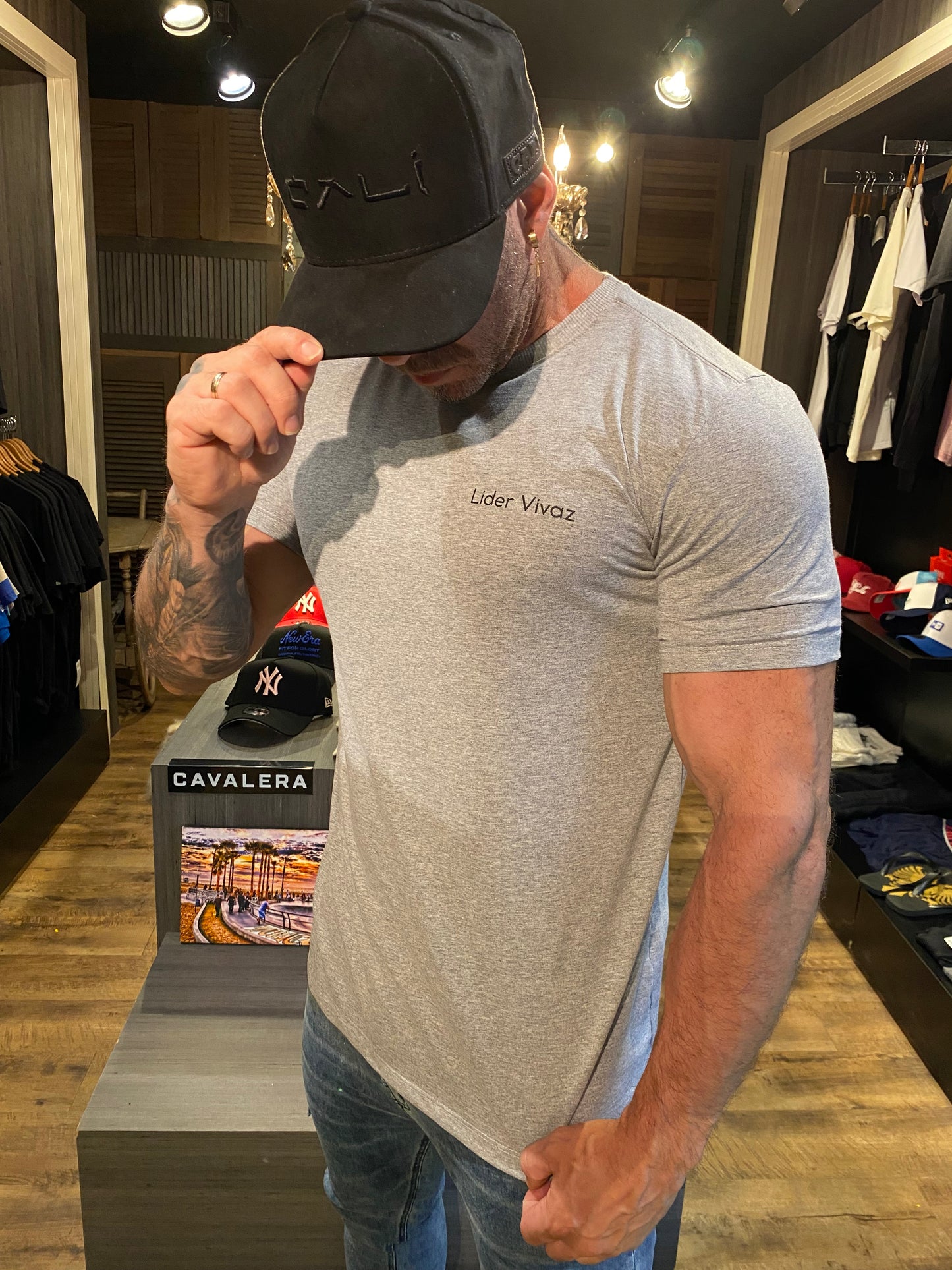 Camiseta Lider Vivaz Basic Grey