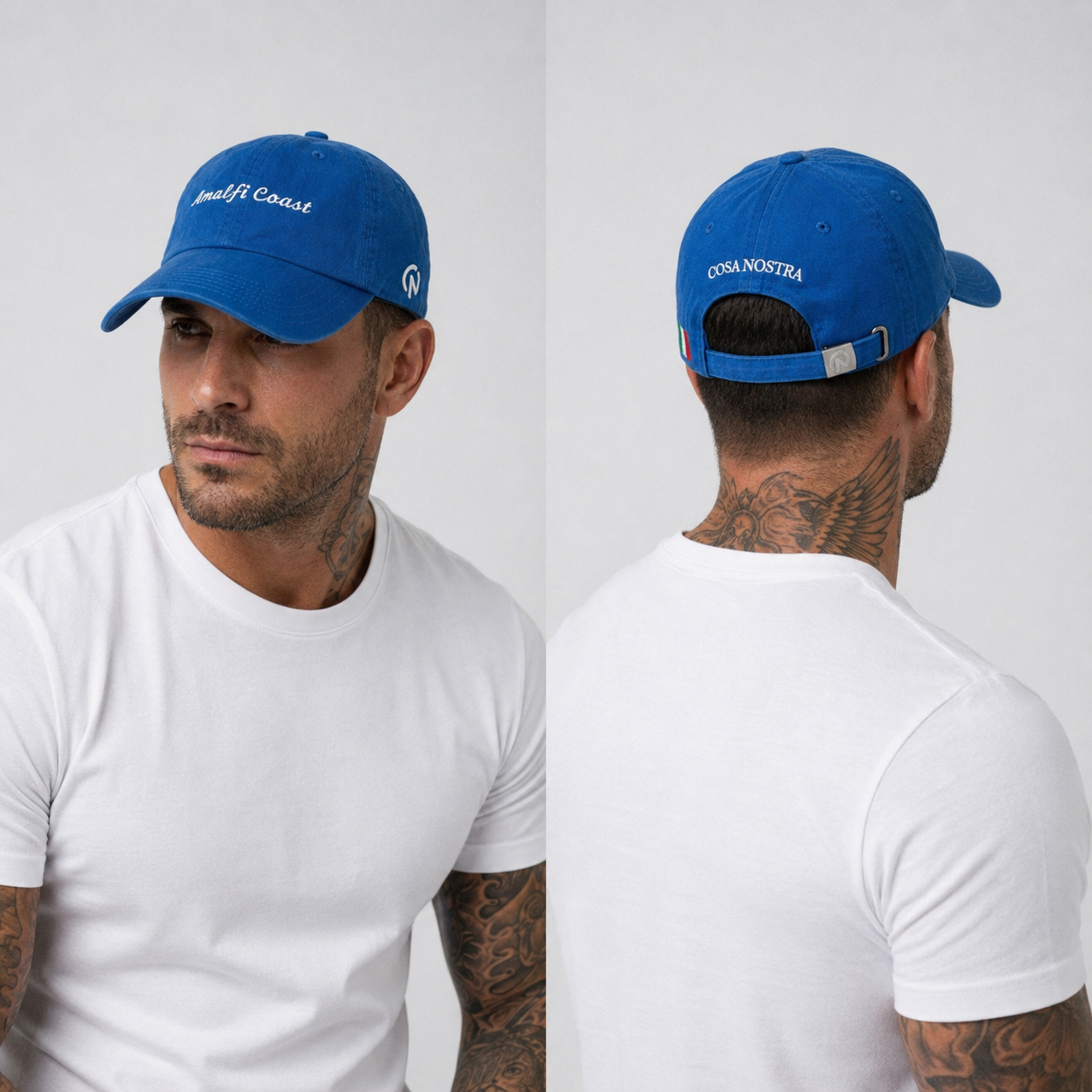 Boné Cosa Nostra Aba Curva Italia Blue