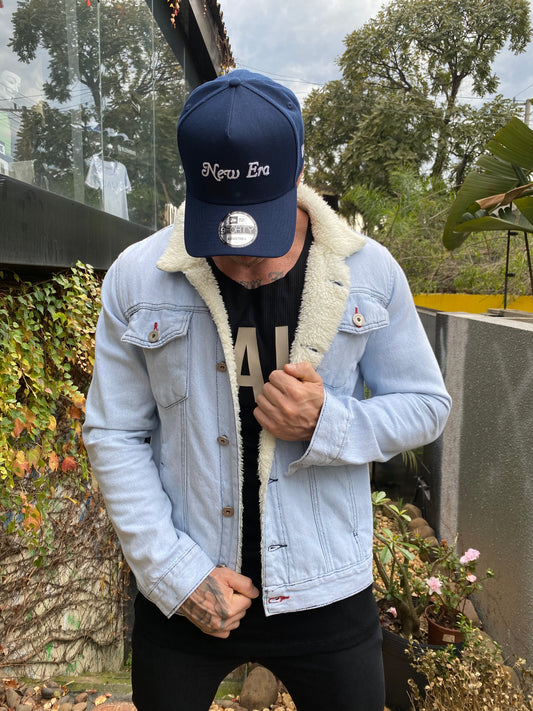Jaqueta Jeans Forrada