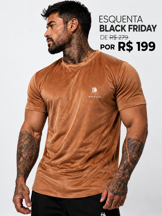 Camiseta Mahe Caramelo