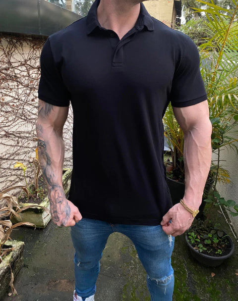 Calvin Klein Blackout Polo T-Shirt 