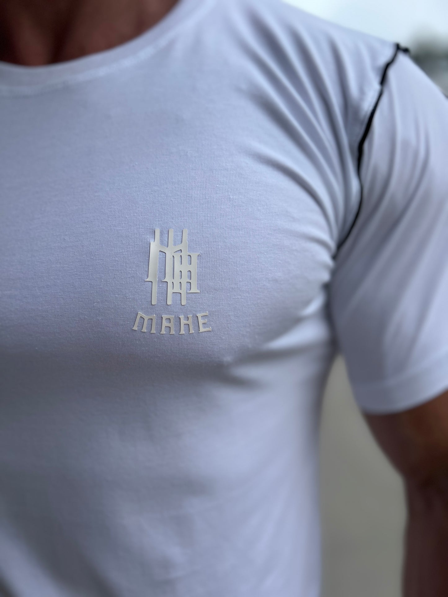 Camiseta Mahe White Slim