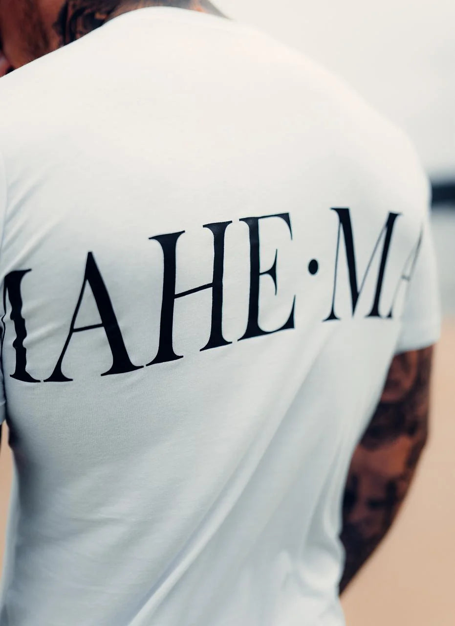 Camiseta Mahe HE-MA White Black