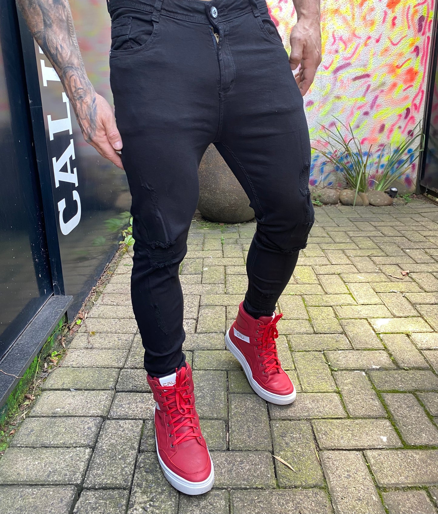 Calça Jeans Black Destroyer